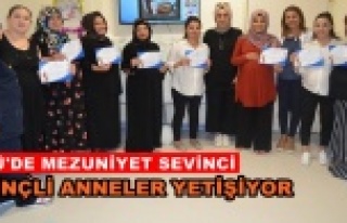 Gebe okulu ilk mezunlarını verdi