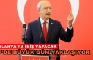 İşte Kılıçdaroğlu'nun Alanya programı