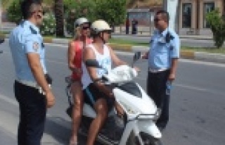 Kask kullanımında turist ve yerli farkı