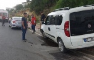 Komşuda trafik kazası: 2 yaralı