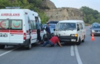 Manavgat-Akseki yolunda zincirleme kaza