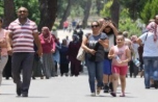 Mezarlıklarda arife yoğunluğu