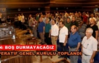 Sanayi Sitesi Genel Kurulu Yapıldı