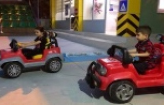 Trafik Eğitim Parkı çocukların vazgeçilmezi oldu