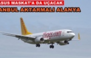 Umman'dan Alanya'ya aktarmalı uçuş başlıyor