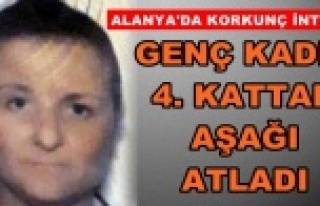 Alanya'da İngiliz kadın turist intihar etti