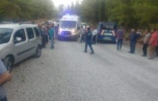 Alanya'da kaza yerine ambulans geç geldi isyanı
