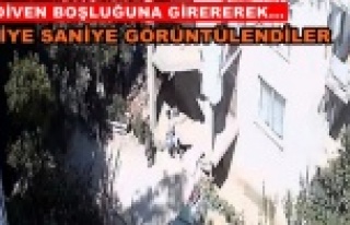 Alanya'da tüp hırsızlığı güvenlik kamerasında