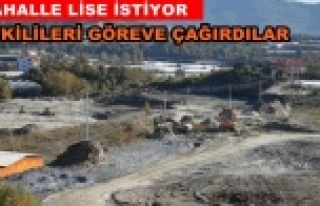 Alanya halkı lise istiyor