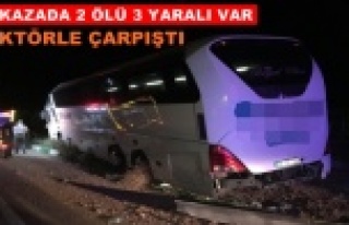 Alanya-İstabul otobüsü kaza yaptı: 2 ölü var