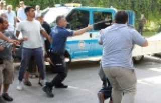 Arazi ihalesinde yumruklar konuştu