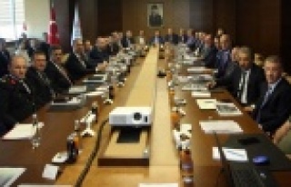 Başkan Çavuşoğlu istişare toplantısında