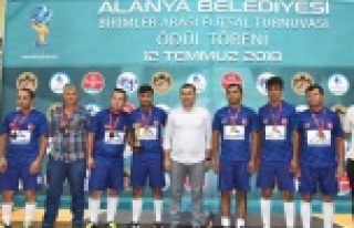 Futsalda şampiyon Spor İşleri Müdürlüğü
