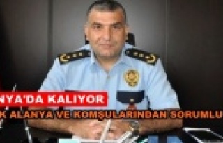 Haşim Müdür Alanya'dan ayrılmıyor