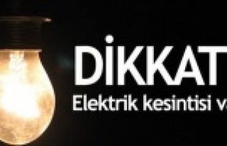 İşte Alanya'da elektriği kesilecek olan bölgeler!