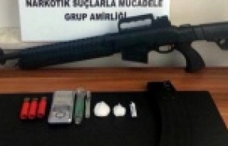 Komşuda uyuşturucu operasyonu