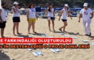 'Plajına sahip çık' projesinde sona gelindi