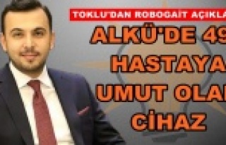 "Robogait" cihazı 498 hastaya umut oldu