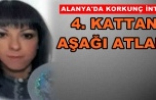 Rus kadın turist intihar etti