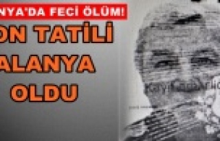 Serinlemek için denize girdi boğuldu