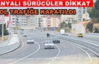 Yeni açılan yol tekrar trafiğe kapatıldı