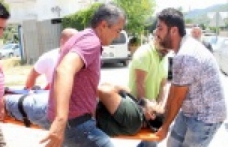 Yük asansörü 5 metreden düştü: 1 yaralı