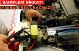 Alanya'da akü de şok fiyatlar