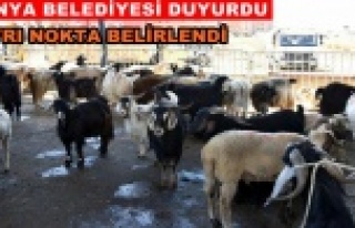 Alanya'daki kurban alanları belli oldu