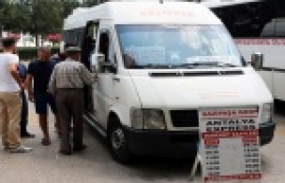 Antalya Gazipaşa arasında ekspres hat