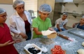 Çocuklara yönelik Aşçılık atölyesi açıldı