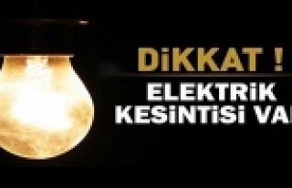 Dikkat! Alanya'da elektrik kesintisi yaşanacak