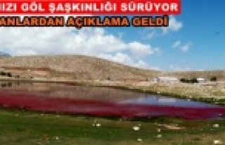 İşte 'Kırmızı Göl'ün nedeni