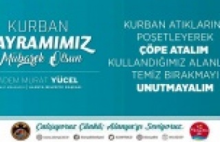 'Kurban atıklarımızı sokağa atmayalım'