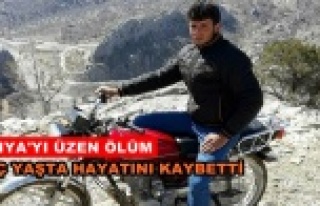 Motosiklet Alanya'da bir can daha aldı
