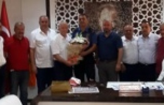 Oda başkanlarından Müdür Avcı'ya ziyaret