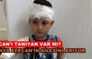 Polis kazada yaralanan Efecan'ın ailesini arıyor