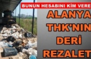 THK için bağışlanan binlerce deri çöpe gitti
