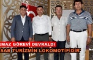 TÜRSAB'ta devir teslim töreni