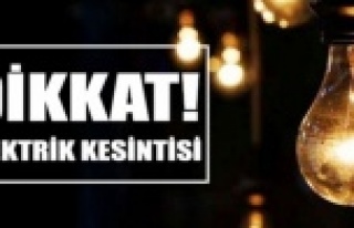 Alanya'da elektrik kesintisi var