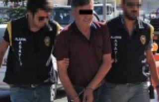 Alanya'da gözaltına alınan muhtar adliyeye...