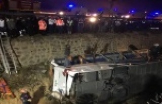 Alanya otobüsü kaza yaptı: 8 ölü, 28 yaralı...