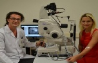 ALKÜ'ye Göz Anjiyo Cihazı geldi