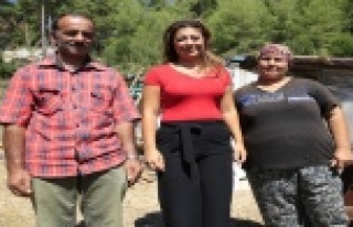 Çaresiz babaya, başkanın eşinden yardım eli