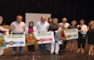 Kadın çiftçiler yarışıyor