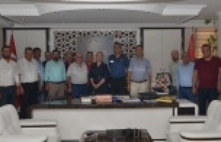 Kent Konseyinden hayırlı olsun ziyareti