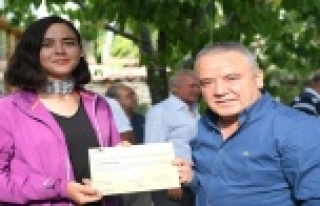 Saklıkent’ten başlayan yürüyüş Elmalı’da...