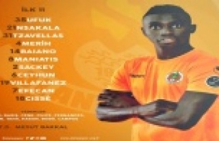 Takımların ilk 11'i açıklandı