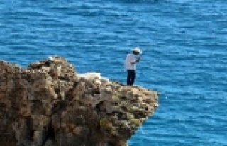 30 metrelik falezlerin ucunda ölümüne olta