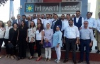 Alanya İYİ Parti'den Antalya çıkarması