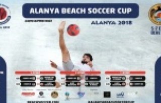 Alanya’da Plaj Futbolu Şöleni